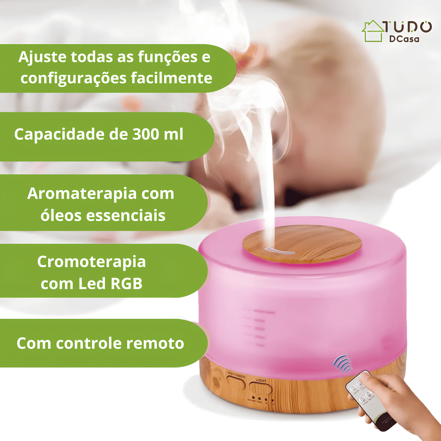 Umidificador De Ar 3 em 1