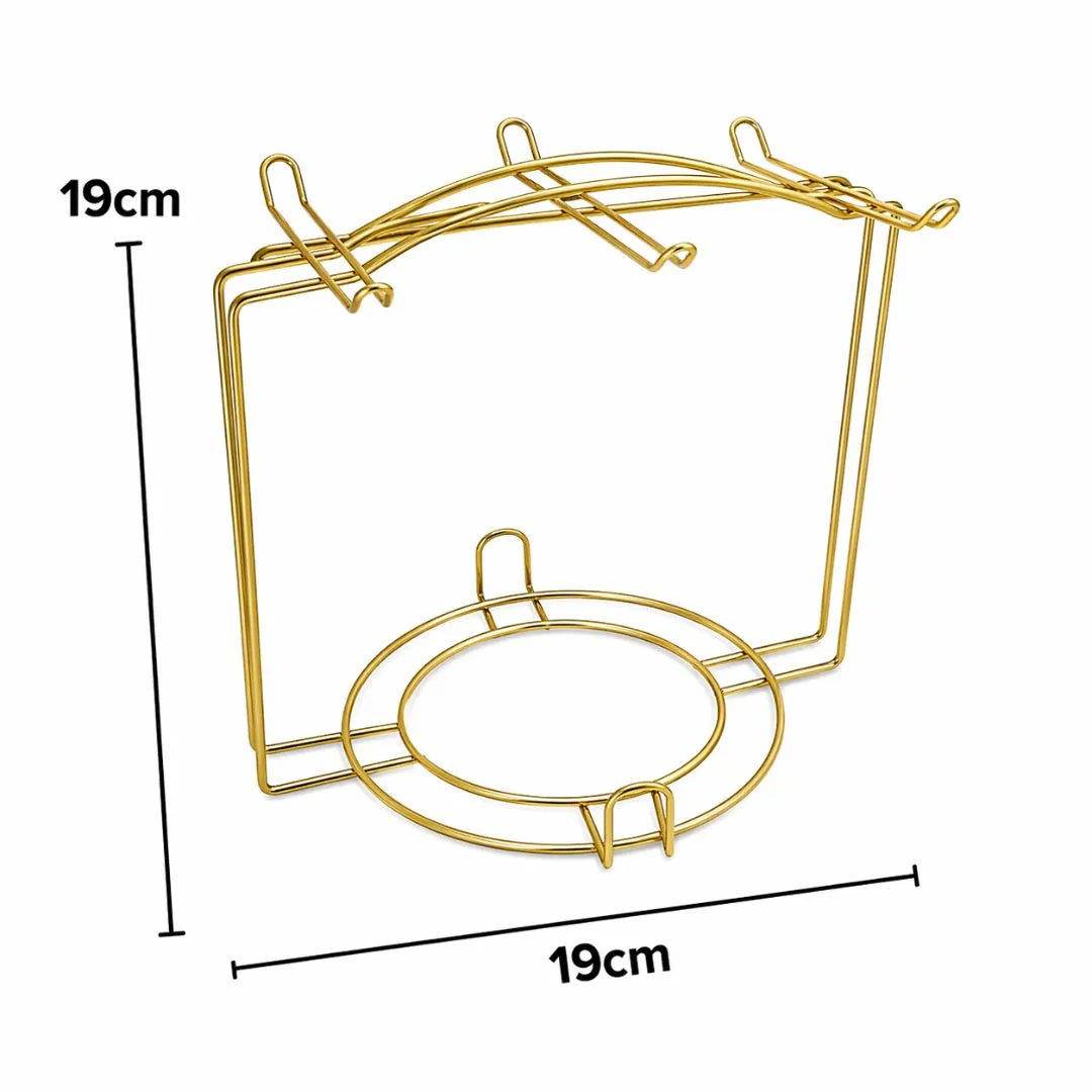 Suporte p/ Xícaras Dourado