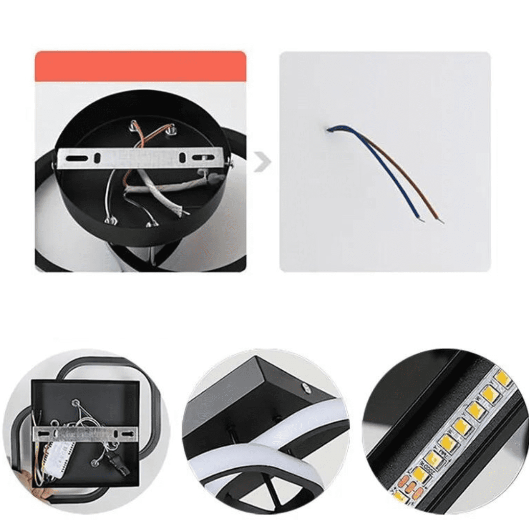 Luminária Led Minimalista Quadrada