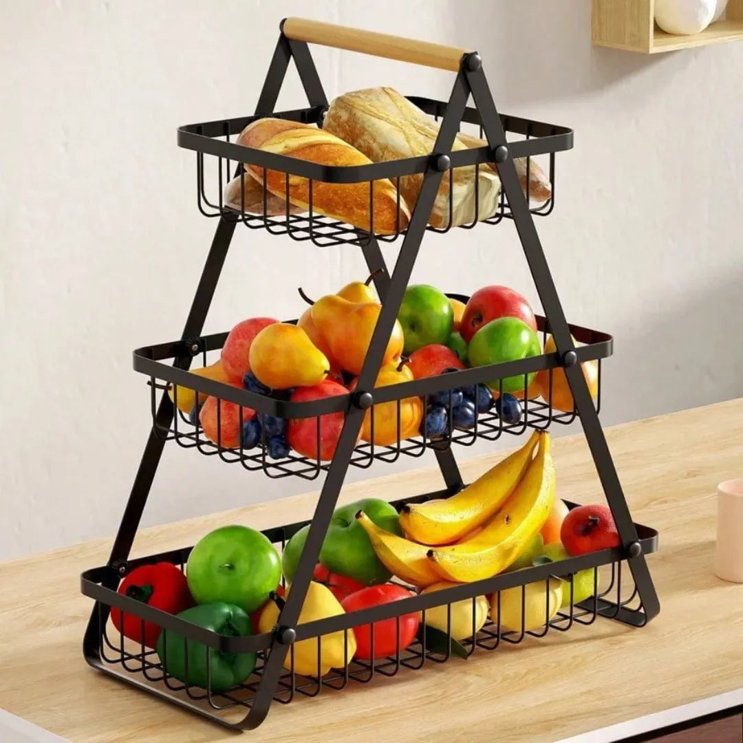 Fruteira De Mesa 2 e 3 Andares - Linha Gourmet