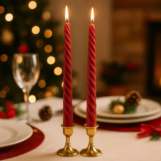 Kit de Velas Decorativas - Coleção Noite Feliz