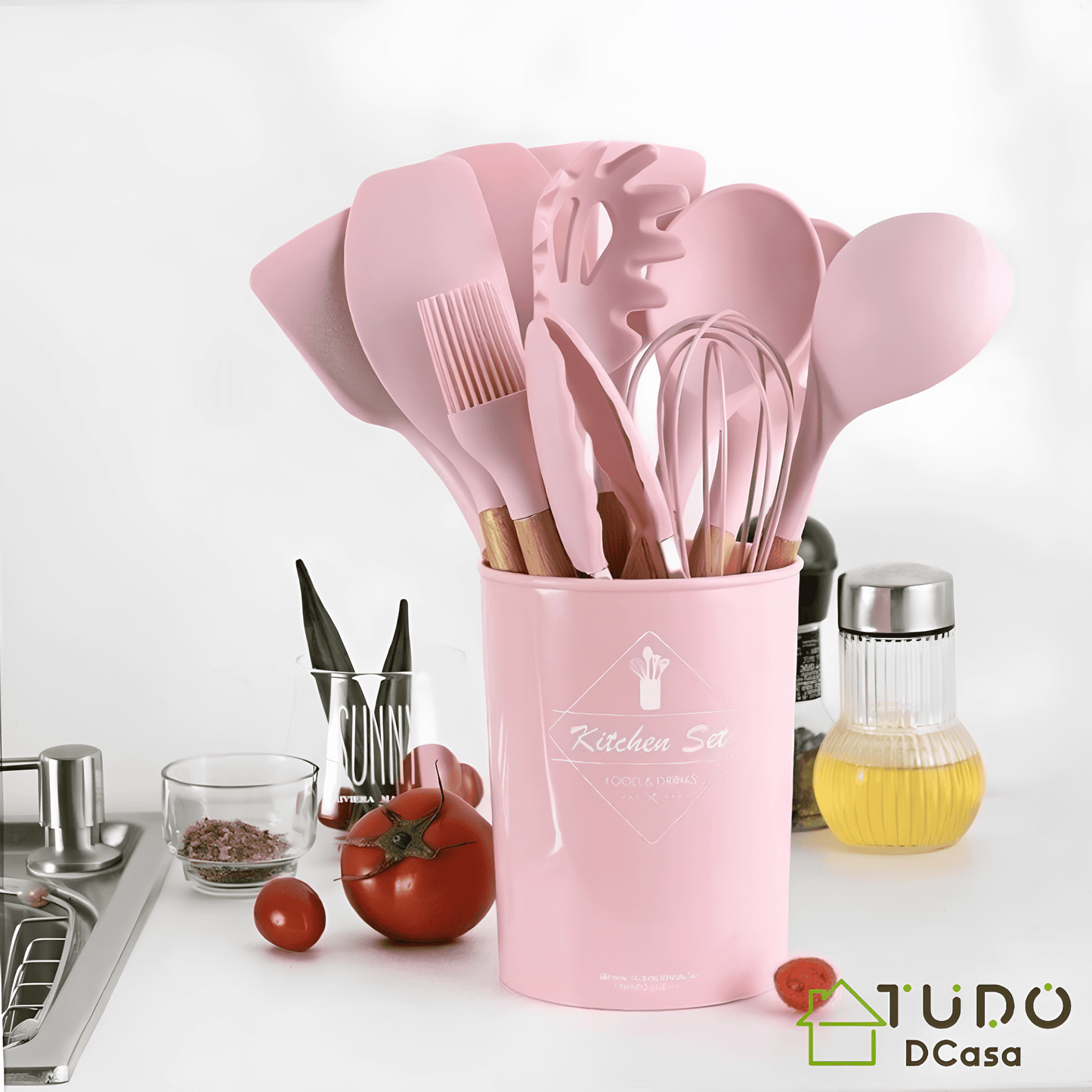 Kit c/12 Peças Utensílios De Cozinha