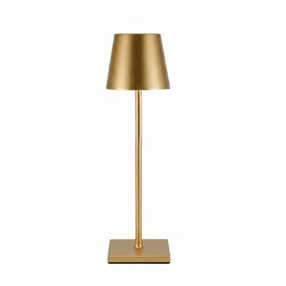 Abajur LED Moderno Recarregável Touch 3 Cores Sem Fio