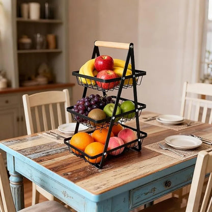 Fruteira De Mesa 2 e 3 Andares - Linha Gourmet
