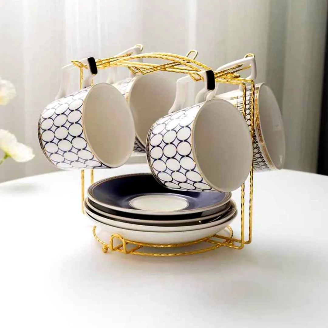 Suporte p/ Xícaras Dourado