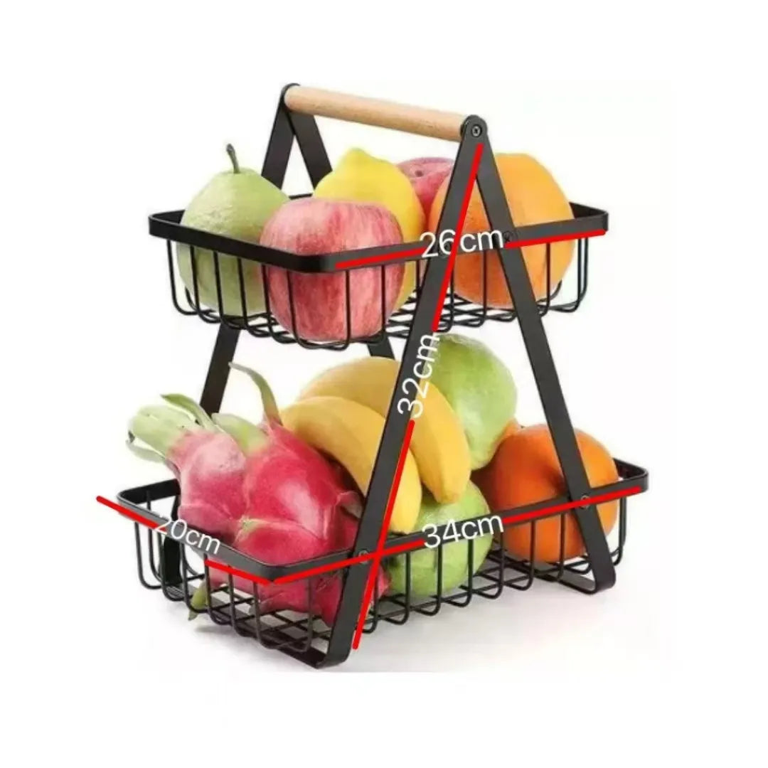 Fruteira De Mesa 2 e 3 Andares - Linha Gourmet
