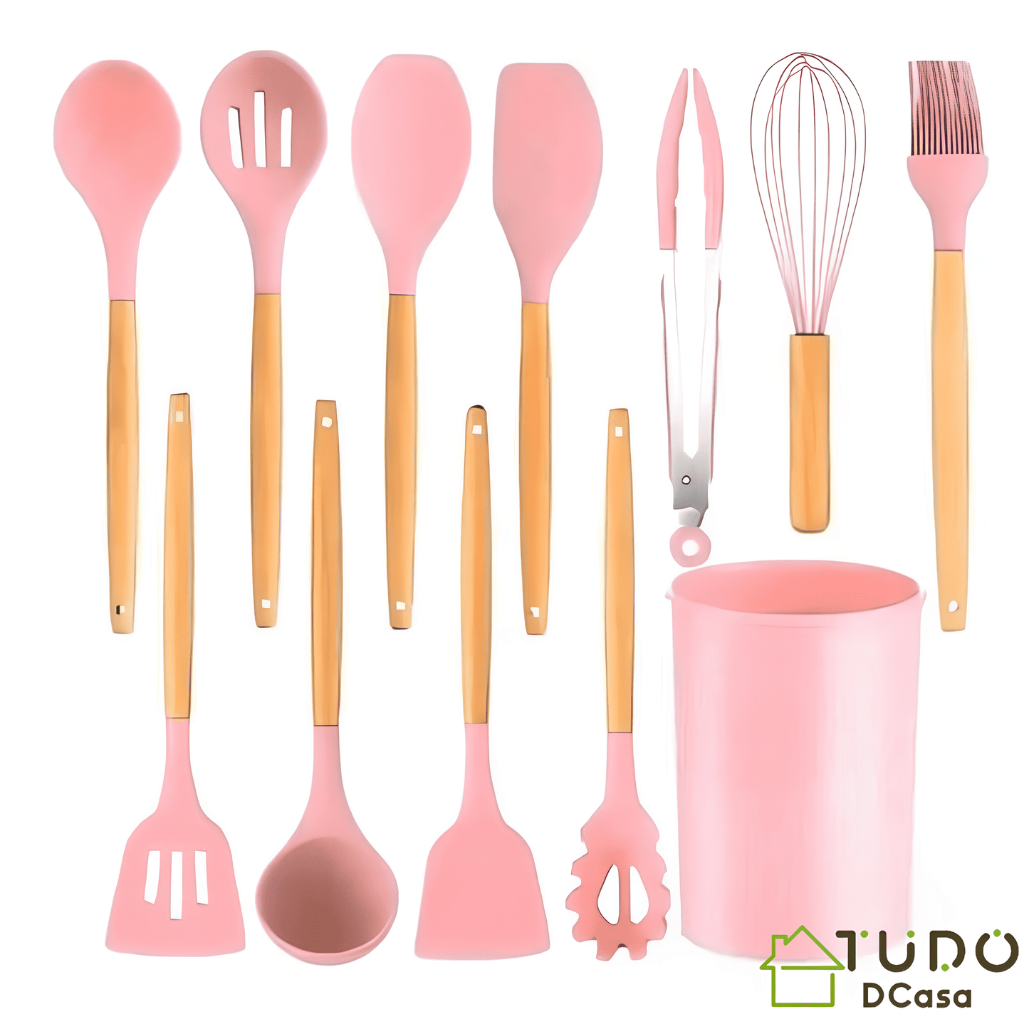Kit c/12 Peças Utensílios De Cozinha