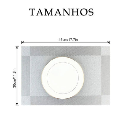 Kit 6 Jogos Americanos - Coleção Noite Feliz