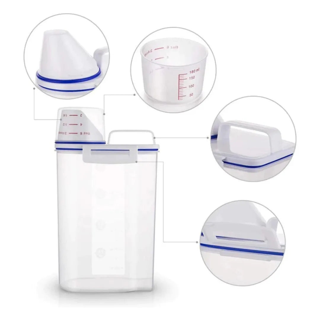 Compre 3 e Ganhe 1 Pote Hermético 2,5L - Kit Tudo DCasa