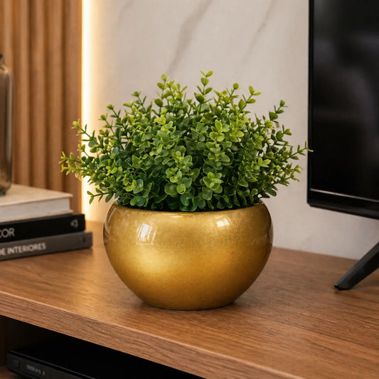 Cachepô Vaso Gerbra Centro de Mesa Cerâmica Grande