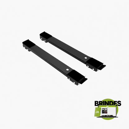 Move Fácil® – Suporte com Rodinhas Ajustável para Móveis e Eletrodomésticos + 2 BRINDES