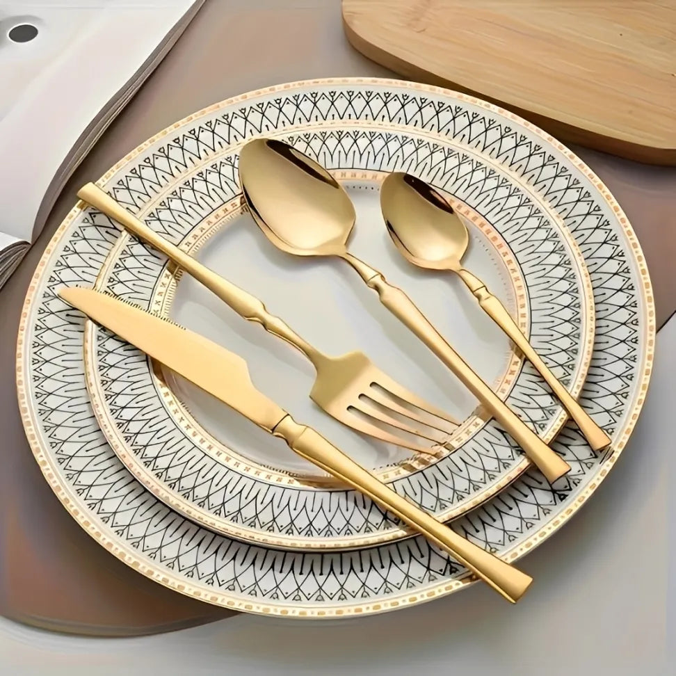 Faqueiro em Aço Inox - Coleção Noite Feliz
