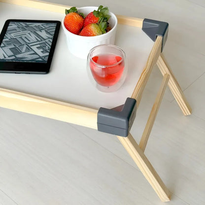 Bandeja de Servir Café da Manhã Na Cama Retangular - Tudo DCasa