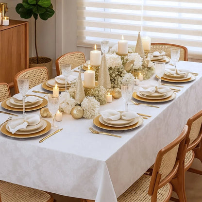 Toalha de Mesa Jacquard - Coleção Noite Feliz